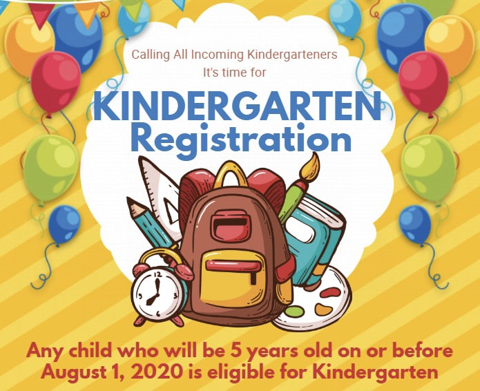 Kindergarten Registration Flyer