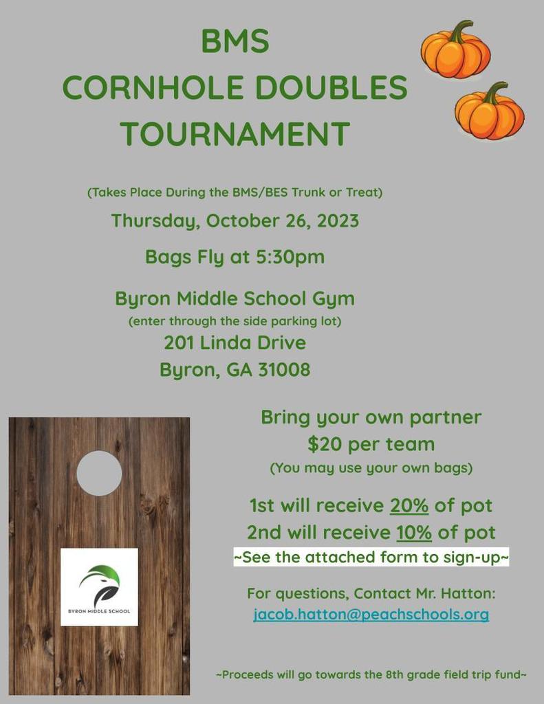 Cornhole Doubles Tournament